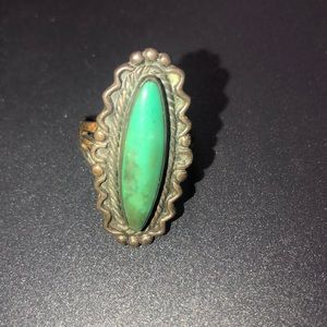 Antique sterling silver ring